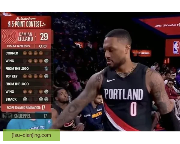 利拉德29分险胜追平三分王